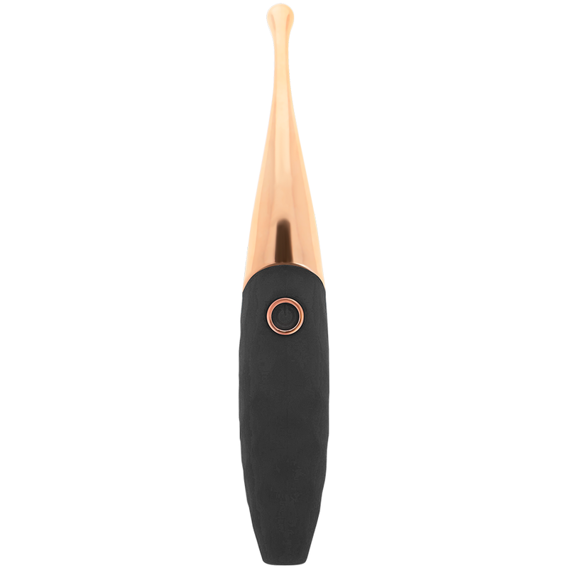 OHMAMA - ESTIMULADOR CLITORIS RECARGABLE 36 MODOS NEGRO-PINKGOLD