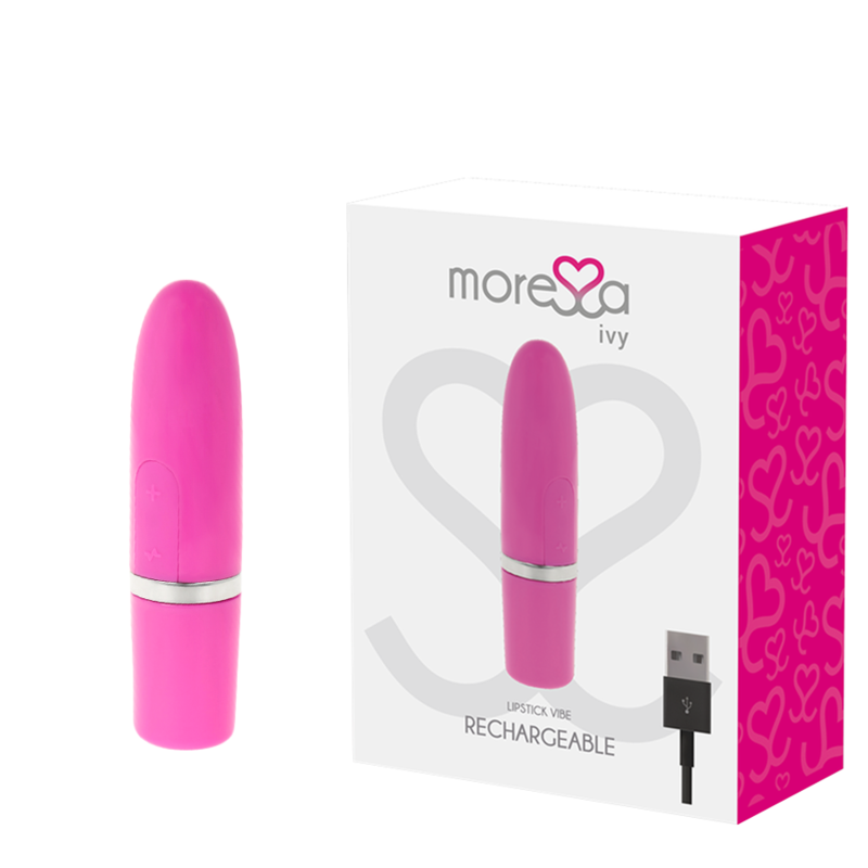 MORESSA - IVY MASAJEADOR SIMULADOR LABIAL DE VIAJE ROSA
