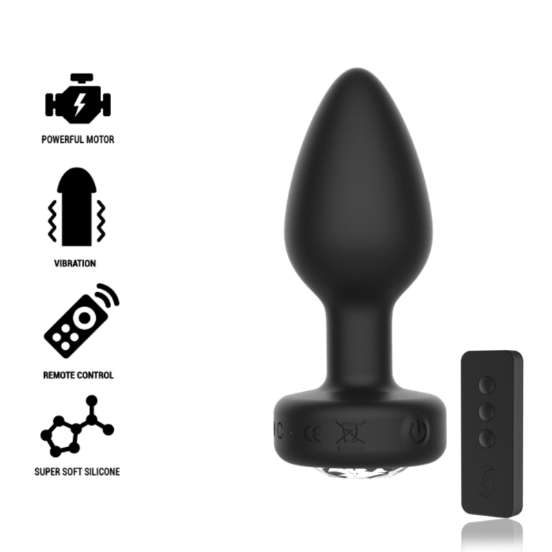 IBIZA - PLUG ANAL CONTROL REMOTO TALLA S losjuguetesdera IBIZA - PLUG ANAL CONTROL REMOTO TALLA S losjuguetesdera