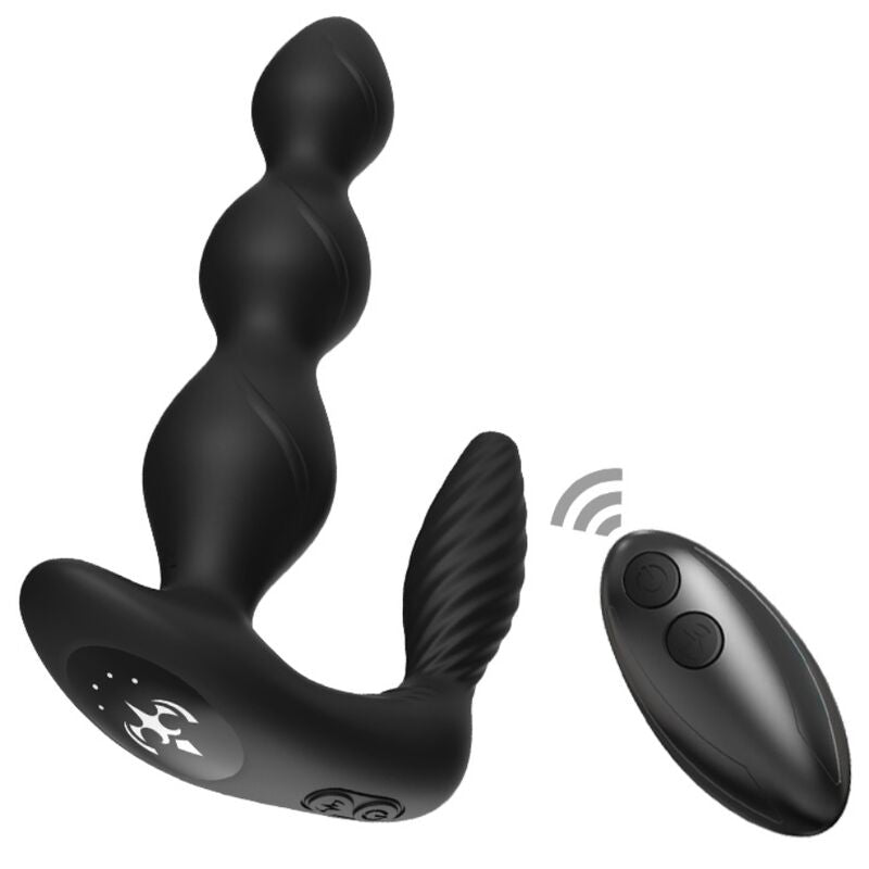ARMONY - MANFUN VIBRADOR & ESTIMULADOR PLUG ANAL CONTROL REMOTO NEGRO losjuguetesdera ARMONY - MANFUN VIBRADOR & ESTIMULADOR PLUG ANAL CONTROL REMOTO NEGRO losjuguetesdera