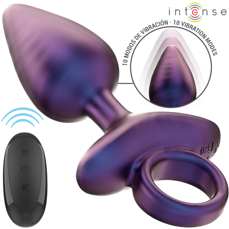 INTENSE - MICHAEL PLUG ANAL VIBRADOR MODELO 2 CONTROL REMOTO losjuguetesdera INTENSE - MICHAEL PLUG ANAL VIBRADOR MODELO 2 CONTROL REMOTO losjuguetesdera