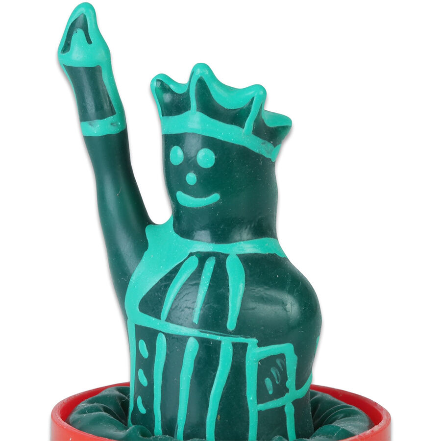 CONDOMERIE - PRESERVATIVO DECORATIVO PINTADO A MANO ESTATUA DE LA LIBERTAD MODELO 1