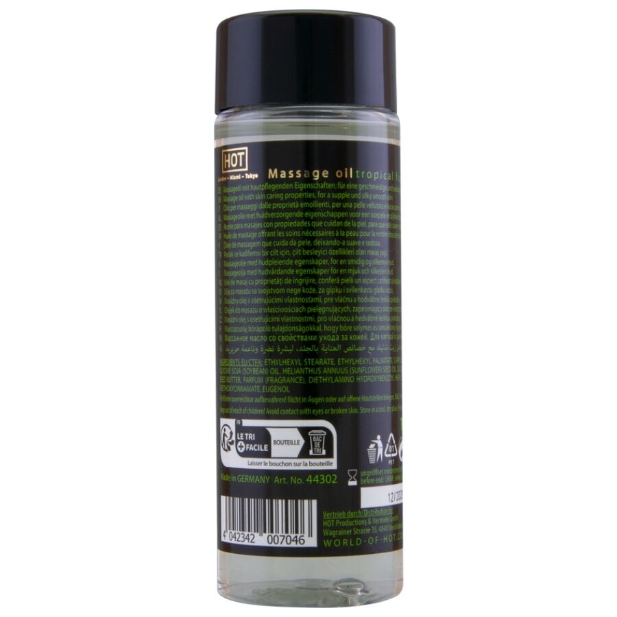 HOT - ACEITE DE MASAJE FRUTA TROPICAL 100 ML