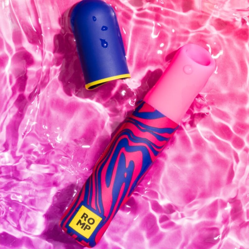 ROMP - LIPSTICK ESTIMULADOR DE CLÍTORIS PINTALABIOS 7 NIVELES