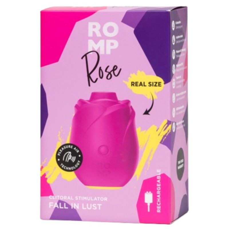ROMP - ROSE SUCCIONADOR DE CLÍTORIS FORMA ROSA