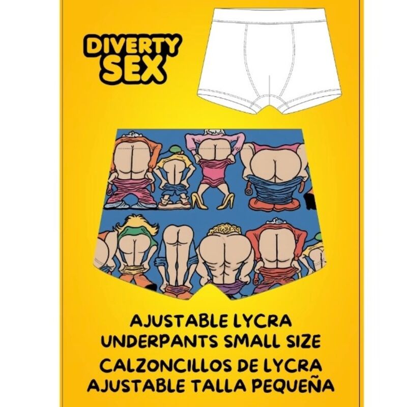 DIABLO PICANTE - CALZONCILLO CULO TALLA PEQUEÑA