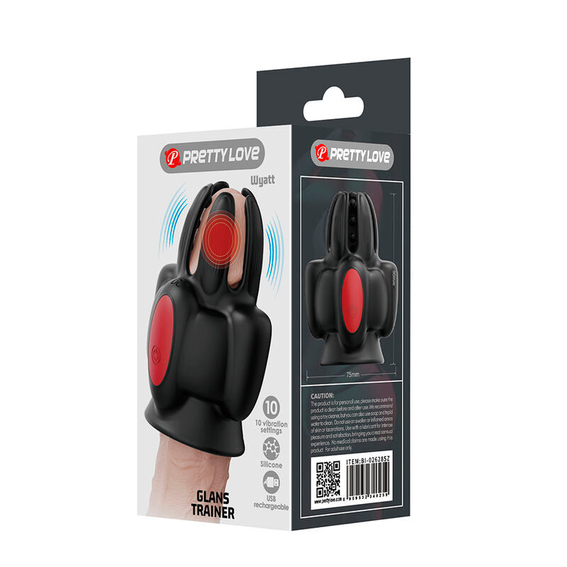 PRETTY LOVE - WYATT MASTURBADOR AUTOMÁTICO RECARGABLE CLASS TRAINER