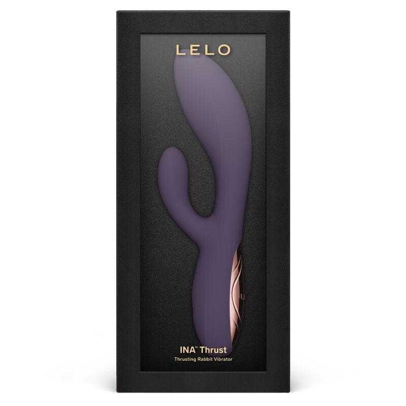 LELO - INA THRUST VIBRADOR RABBIT CON EMPUJE MORADO