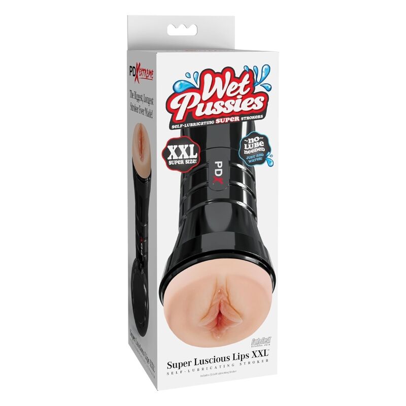 PDX EXTREME - MASTURBADOR WET PUSSIES SUPER LUSCIOUS LIPS XXL LIGHT
