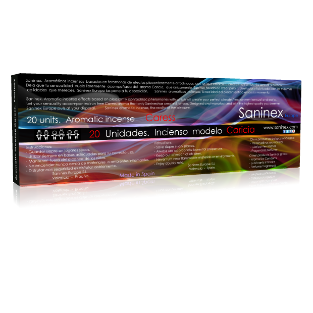 SANINEX FRAGANCE - INCIENSO AROMATICO CARICIA 20 STICKS