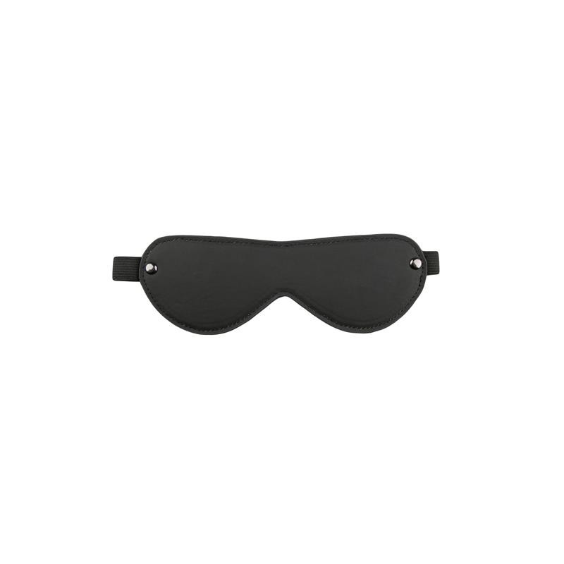 Leather Eye Mask - ANTIFAZ DE OJOS COLOR NEGRO