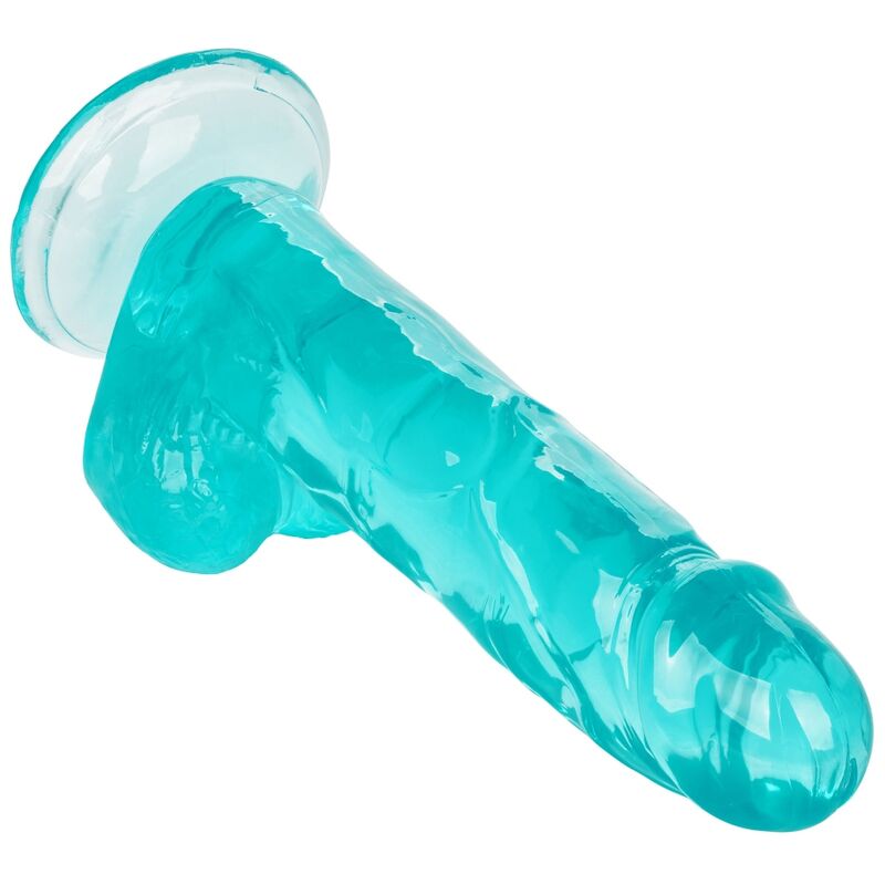 CALEXOTICS - SIZE QUEEN DILDO AZUL 15.3 CM