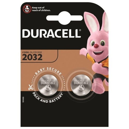 DURACELL - PILA BOTON LITIO CR2032 3V BLISTER*2