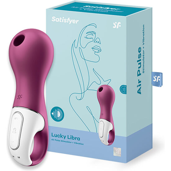 SATISFYER - LUCKY LIBRA SUCCIONADOR Y VIBRADOR