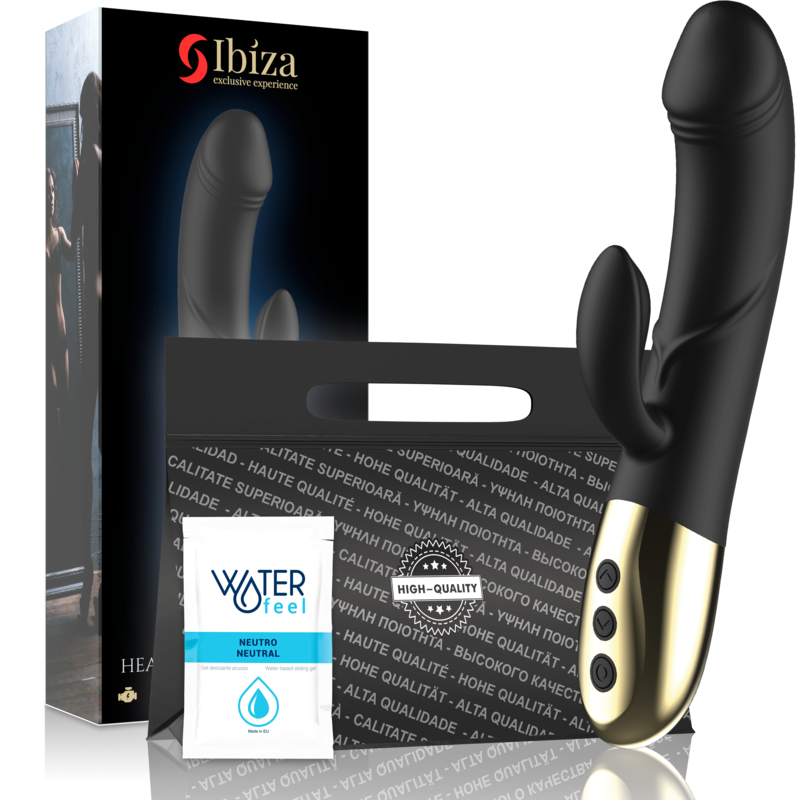 IBIZA - POTENTE VIBRADOR ANATOMICO CON RABBIT