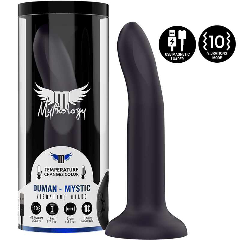 MYTHOLOGY - DUMAN MYSTIC DILDO M - VIBRADOR COMPATIBLE CON WATCHME WIRELESS TECHNOLOGY