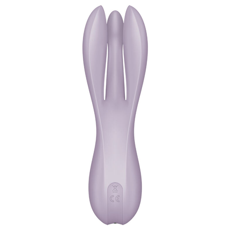 SATISFYER - THREESOME 2 VIBRADOR NEGRO