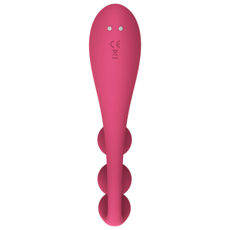 SATISFYER - TRI BALL 1 MULTI VIBRADOR ROJO