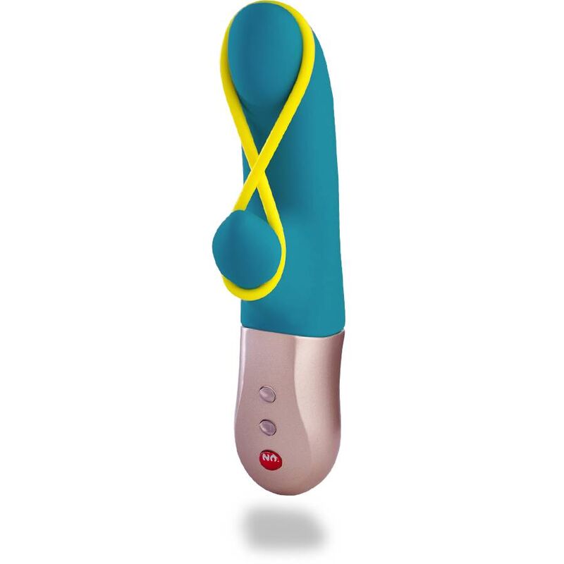 FUN FACTORY - AMORINO MINI VIBRADOR PETROL & AMARILLO NEON