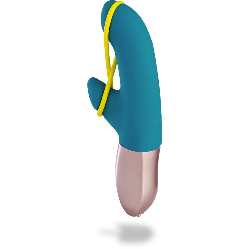 FUN FACTORY - AMORINO MINI VIBRADOR PETROL & AMARILLO NEON