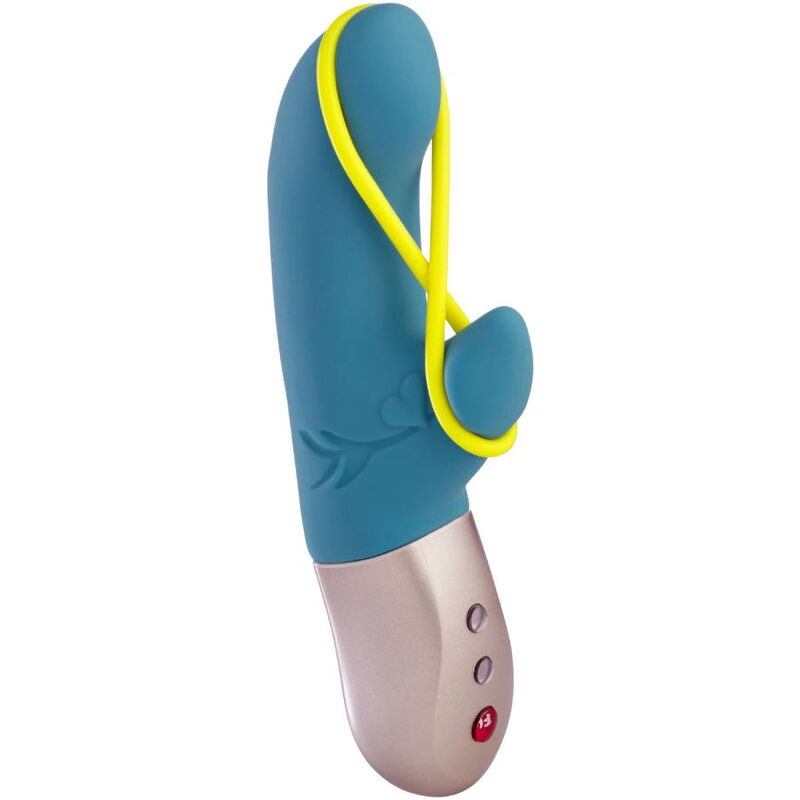 FUN FACTORY - AMORINO MINI VIBRADOR PETROL & AMARILLO NEON