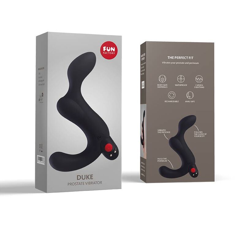 FUN FACTORY - DUKE PROSTATE STIMULATOR NEGRO