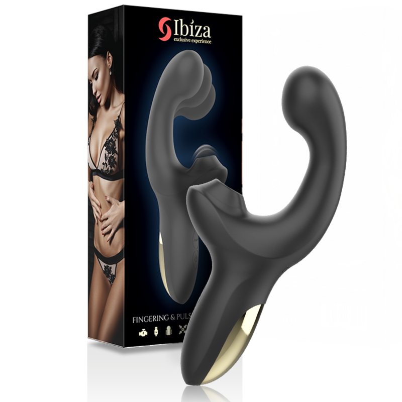 IBIZA - VIBRADOR SUCCIONADOR WAVE