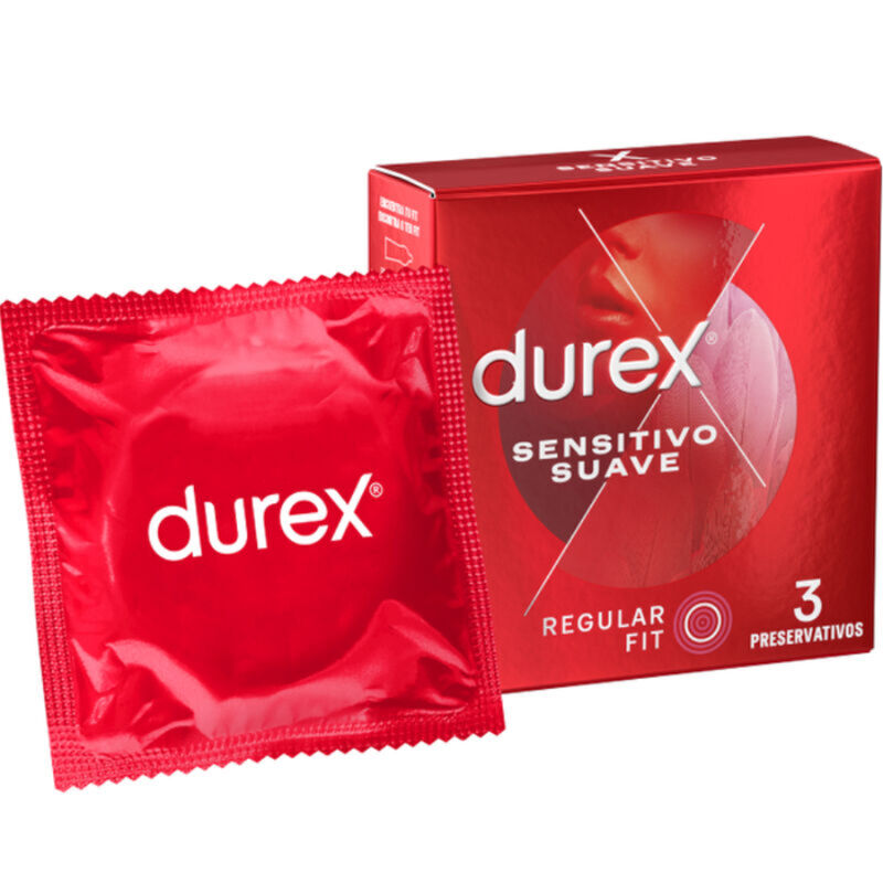 DUREX - SENSITIVO SUAVE 3 UNIDADES