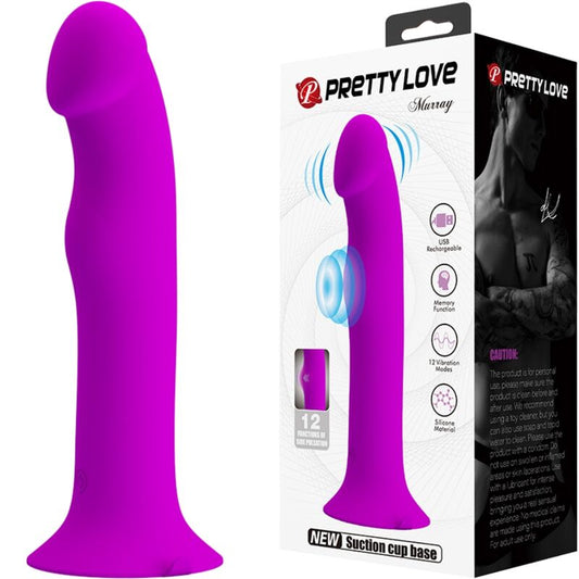 PRETTY LOVE - MURRAY VIBRADOR Y ESTIMULADOR PUNTO G MORADO