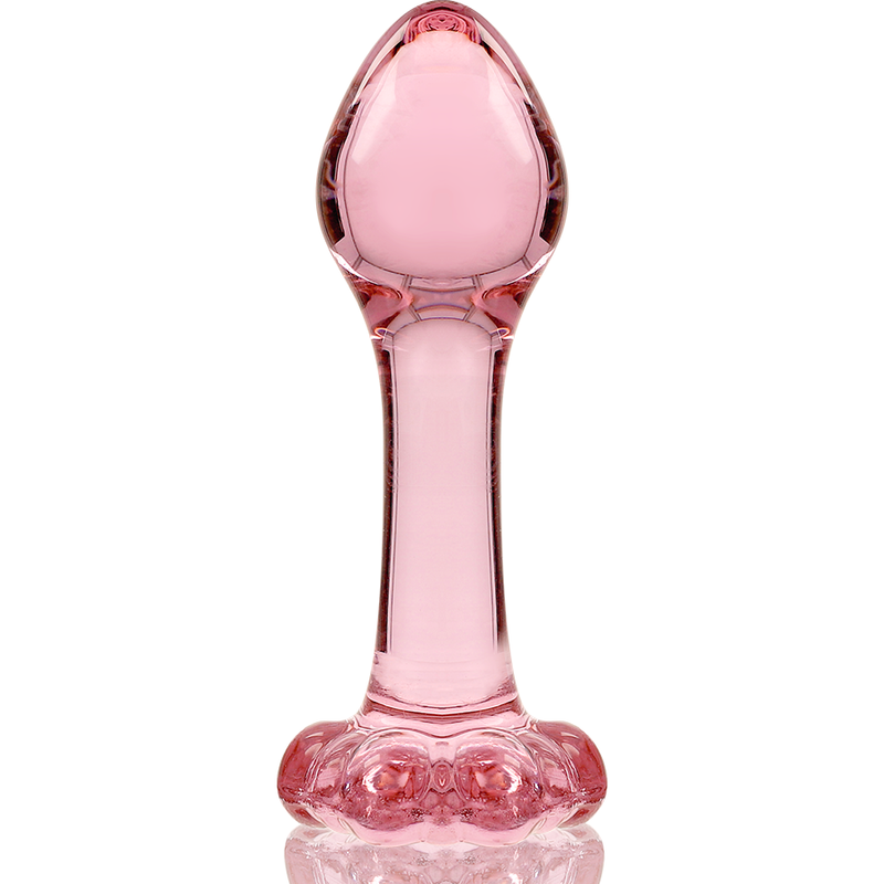 NEBULA SERIES BY IBIZA - MODELO 2 PLUG CRISTAL BOROSILICATO TRANSPARENTE 11 CM -O- 3.5 CM