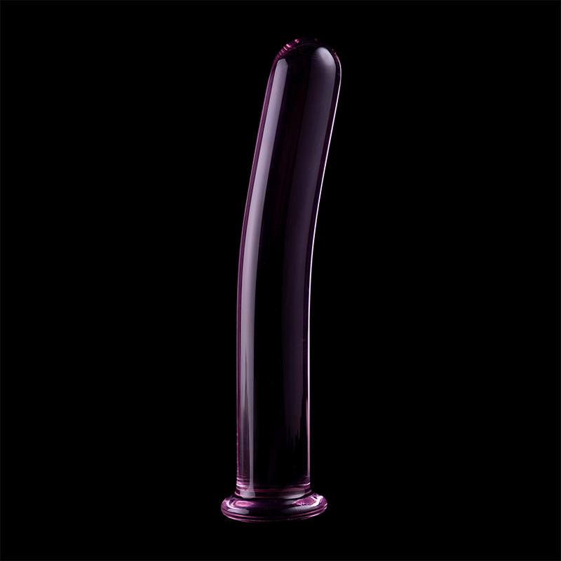 NEBULA SERIES BY IBIZA - MODELO 8 DILDO CRISTAL BOROSILICATO TRANSPARENTE 14.5 CM -O- 2 CM