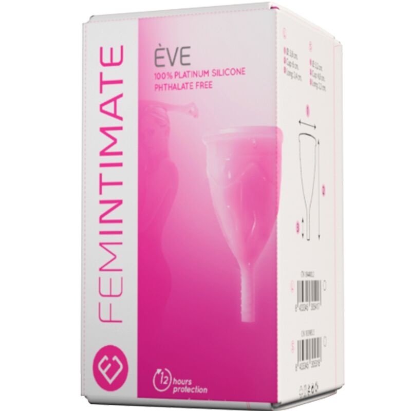 FEMINTIMATE - EVE COPA MENSTRUAL SILICONA - TALLA S