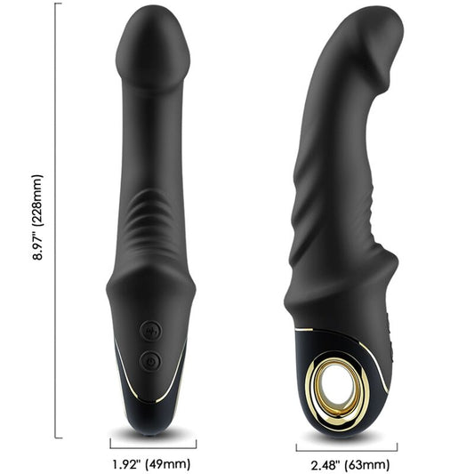 ARMONY - JOYBLADE DILDO VIBRADOR ROTADOR NEGRO