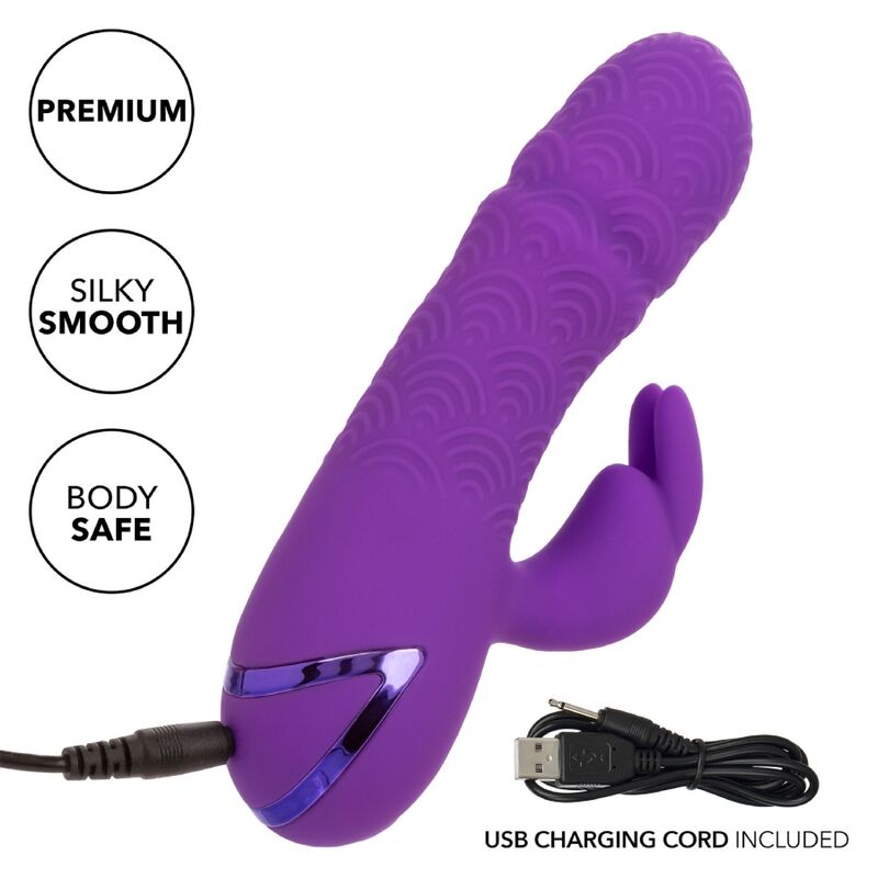 CALEXOTICS - MANHATTAN BEACH MARVEL VIBRADOR RABBIT MORADO BY CALIFORNIA DREAMING