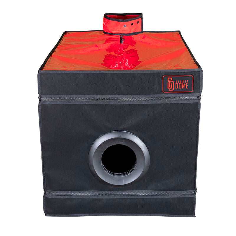 SECRET DOME - KINK CLUB LA NICHE CABINA  NEGRO & ROJO