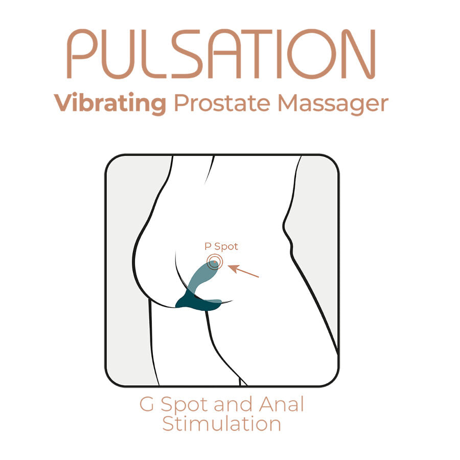 ADRIEN LASTIC - PULSATION ESTIMULADOR DE PRÓSTATA + APP