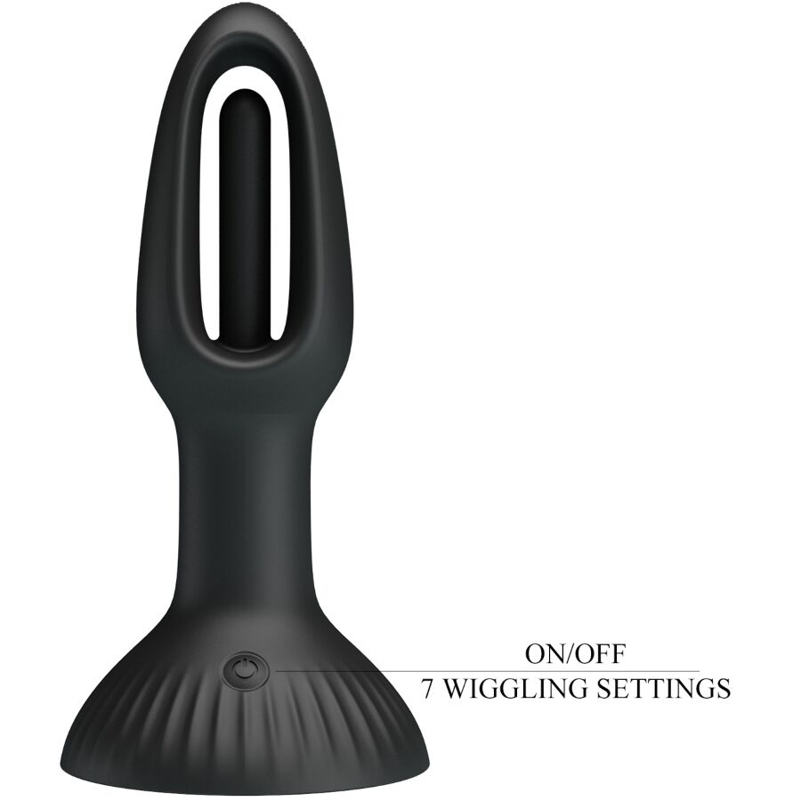 PRETTY LOVE - HUBERT PLUG ANAL CON 7 MODOS DE VIBRACIÓN