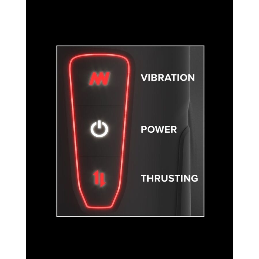PDX ELITE - MILK ME HOTTER MASTURBADOR AUTOMÁTICO CON THRUSTING Y VIBRACIÓN EFECTO CALOR