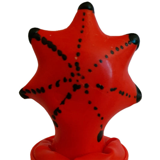 CONDOMERIE - PRESERVATIVO DECORATIVO PINTADO A MANO ESTRELLA DE MAR