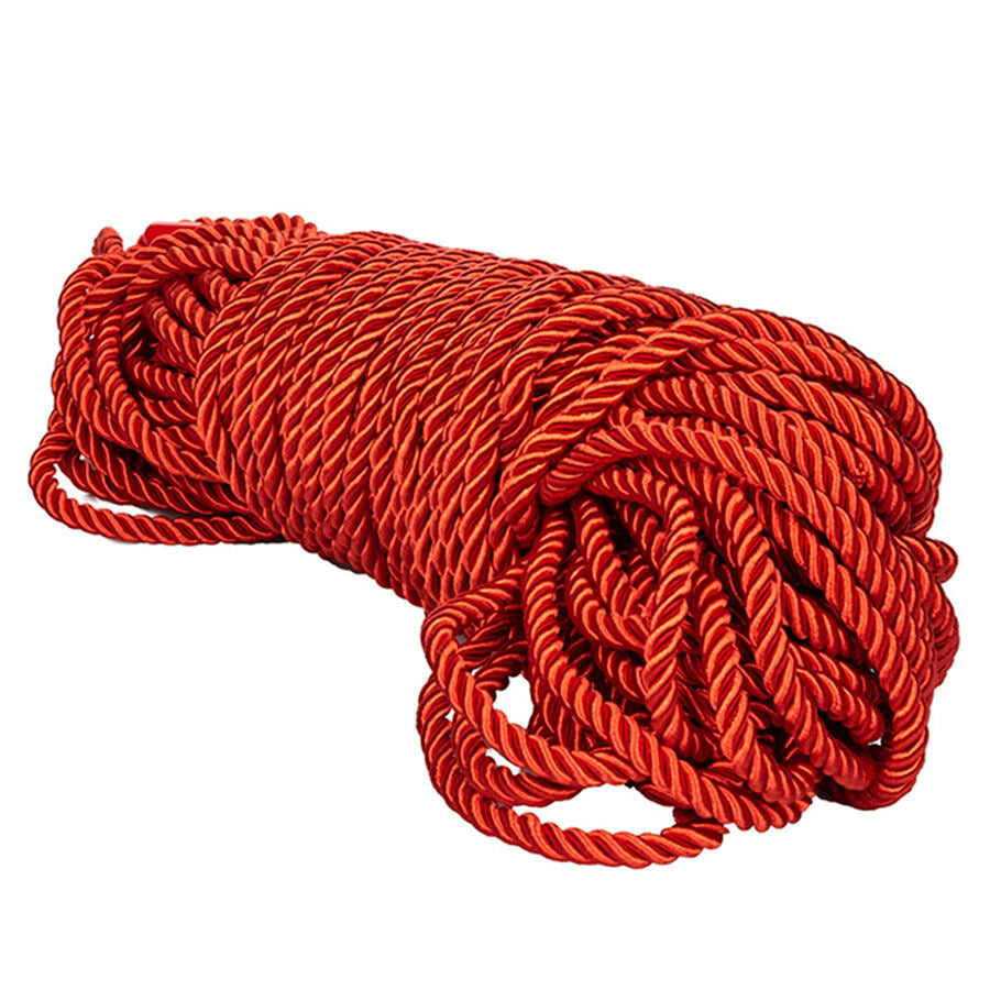 CALEXOTICS - SCANDAL CUERDA BDSM ROJA 30 M
