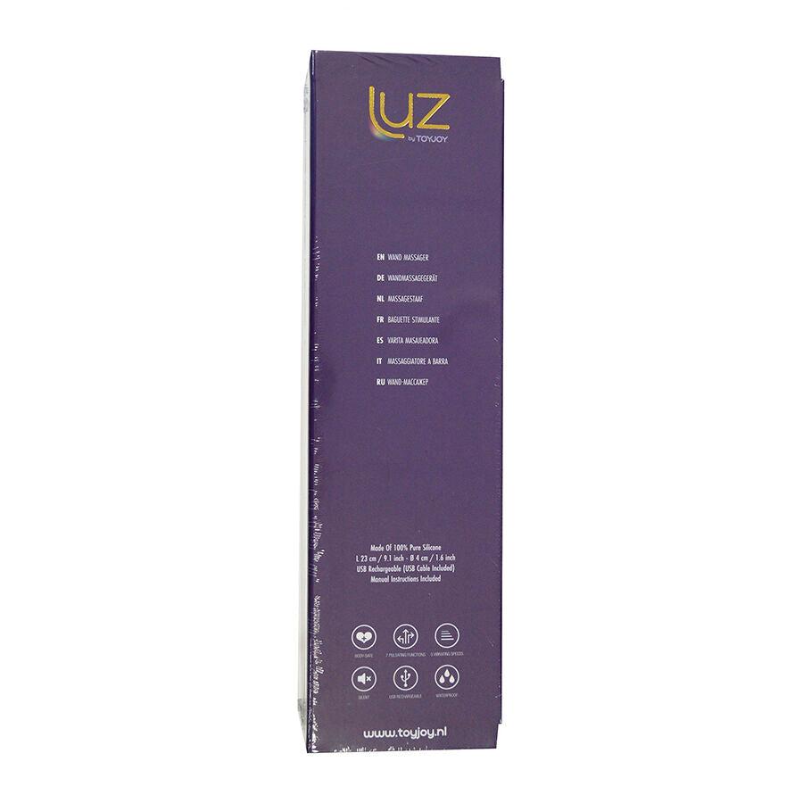 TOYJOY - LUZ ZENITH MASAJEADOR WAND NEGRO