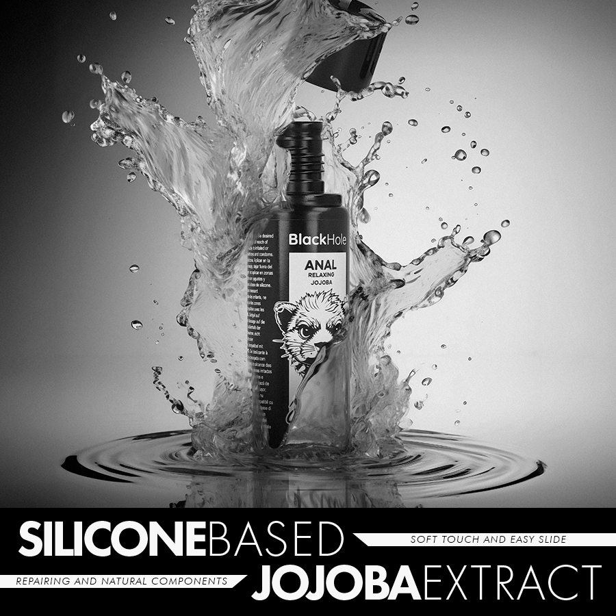 BLACK HOLE - ANAL RELAXING CON JOJOBA BASE SILICONA 100 ML