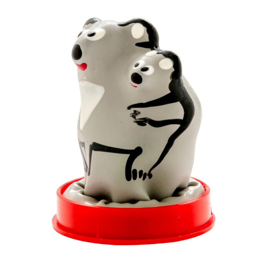 CONDOMERIE - PRESERVATIVO DECORATIVO PINTADO A MANO KOALA + JOVEN