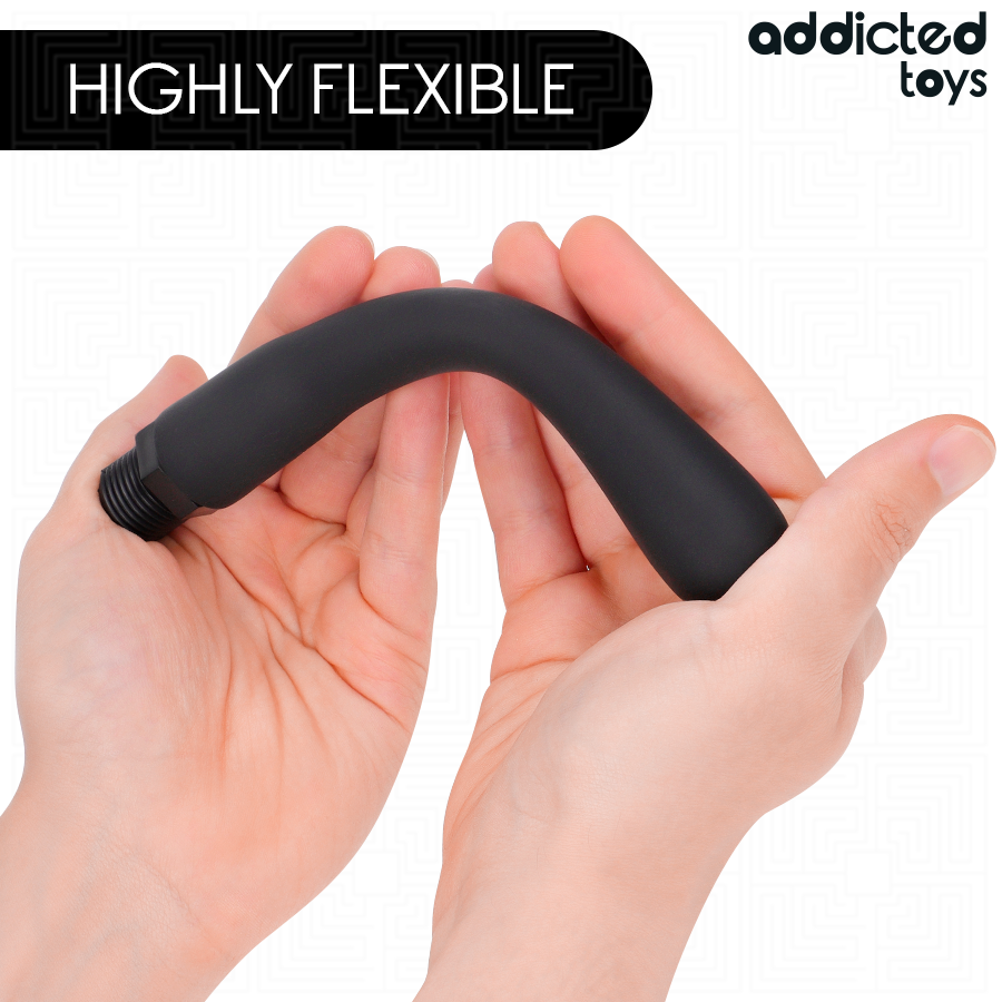 ADDICTED TOYS - LIMPIADOR ANAL CON ADAPTADOR UNIVERSAL MODELO 4