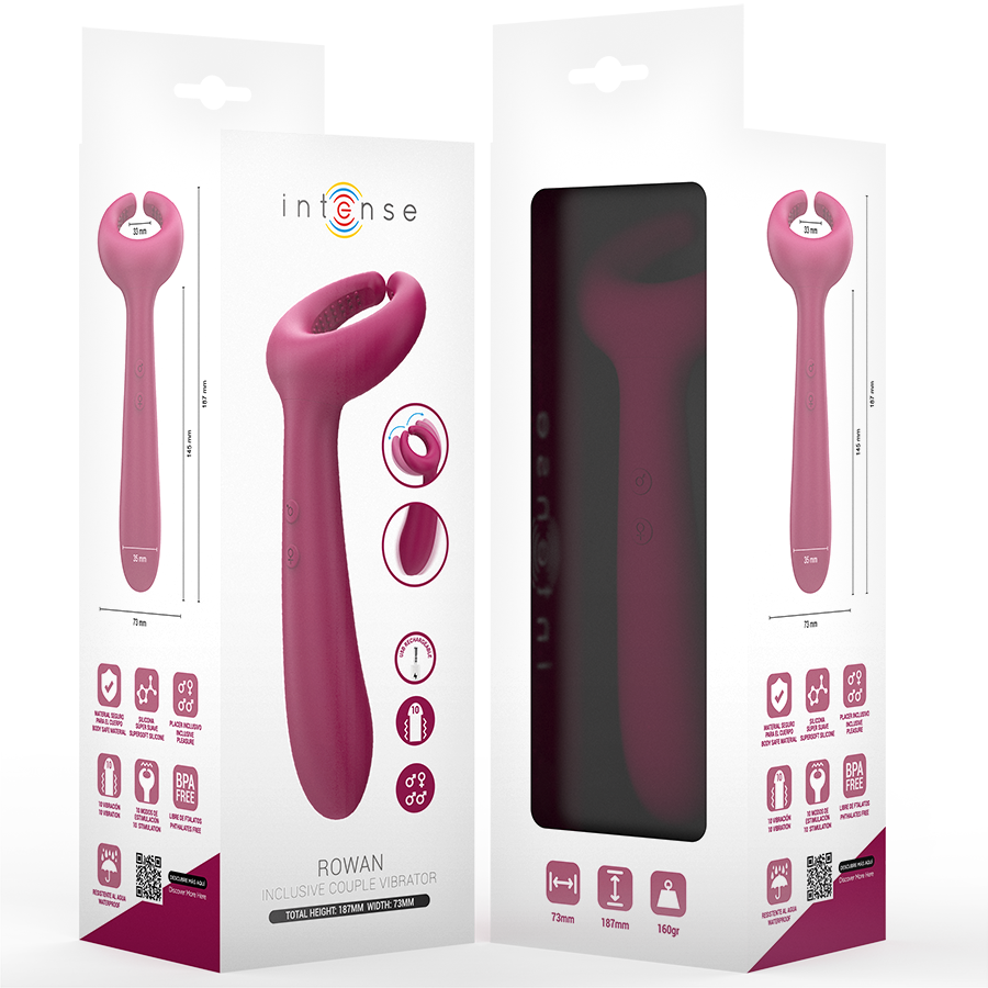 INTENSE - ROWAN VIBRADOR INCLUSIVO PARA PAREJAS