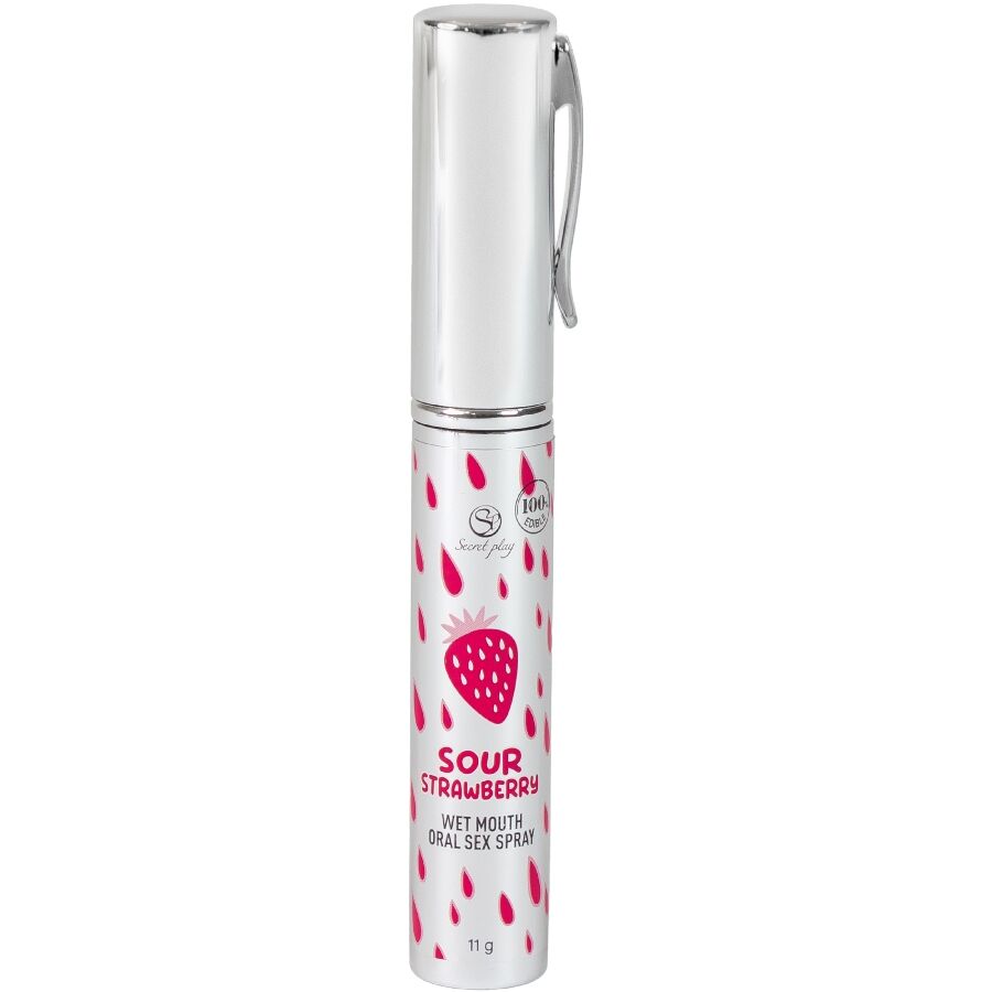 SECRETPLAY - SPRAY SEXO ORAL FRESA ÁCIDA