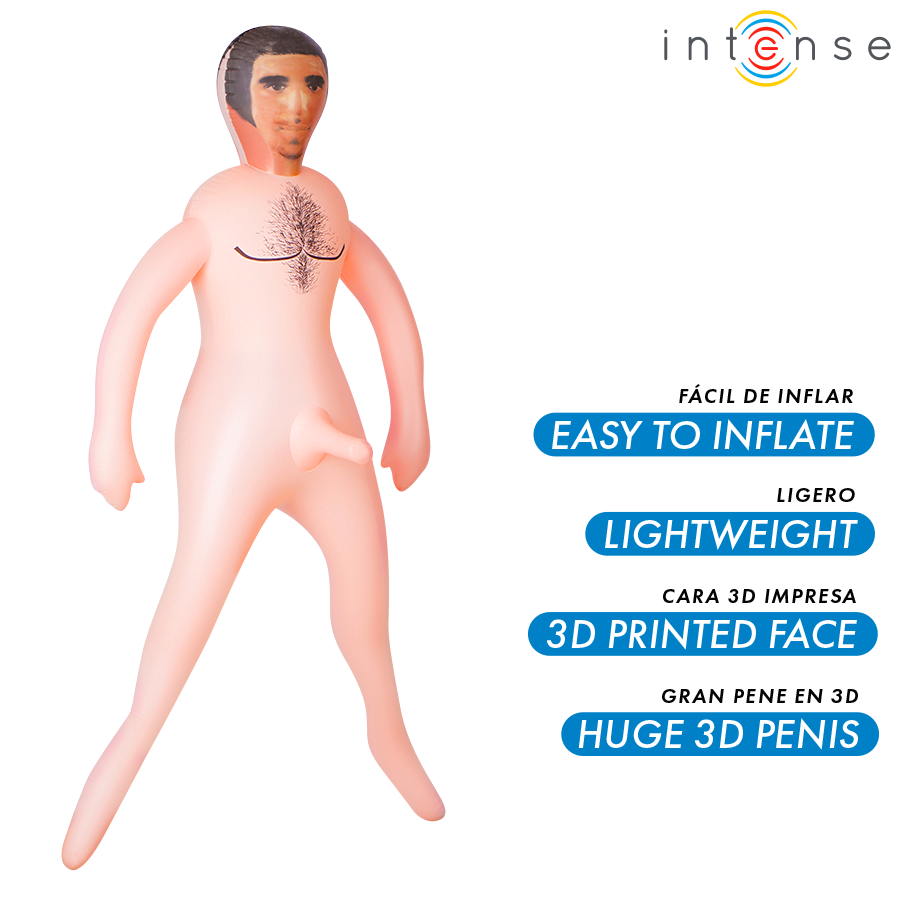 INTENSE DOLLS - ANTHONY MUÑECO HINCHABLE PENE 3D