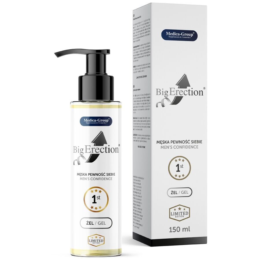 MEDICA GROUP - BIG ERECTION GEL ÍNTIMO PARA HOMBRE 150 ML