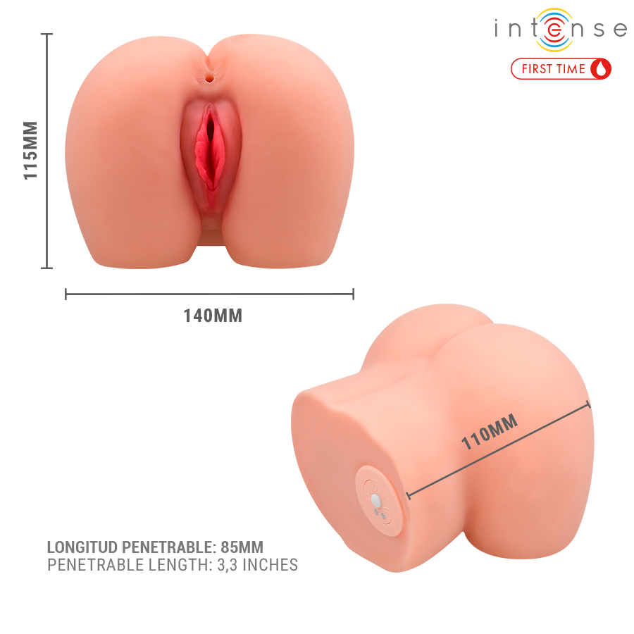 INTENSE FIRST TIME - ARIANA VAGINA VIBRADORA VIRGEN CON HIMEN Y SANGRADO