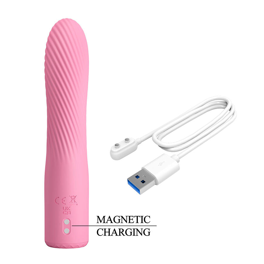 PRETTY LOVE - KISELL VIBRADOR PUNTO G ROSA